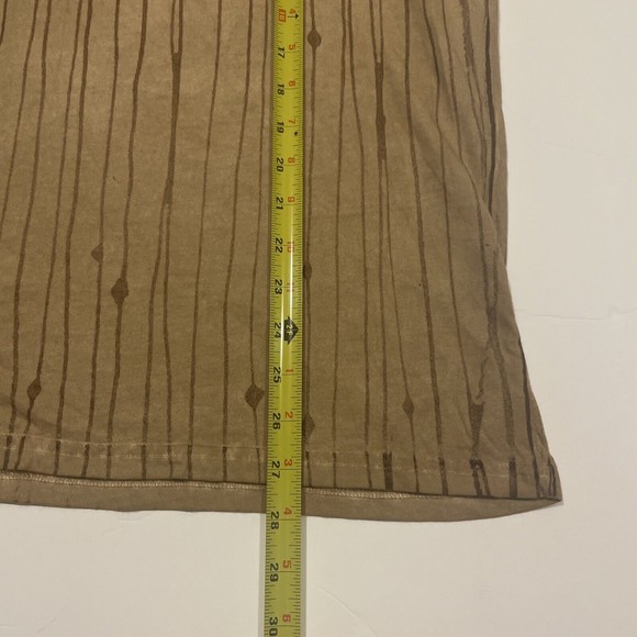 PRPS Tan Brown Angel Cupid logo graphic t-shirt Size Large - Picture 4 of 5